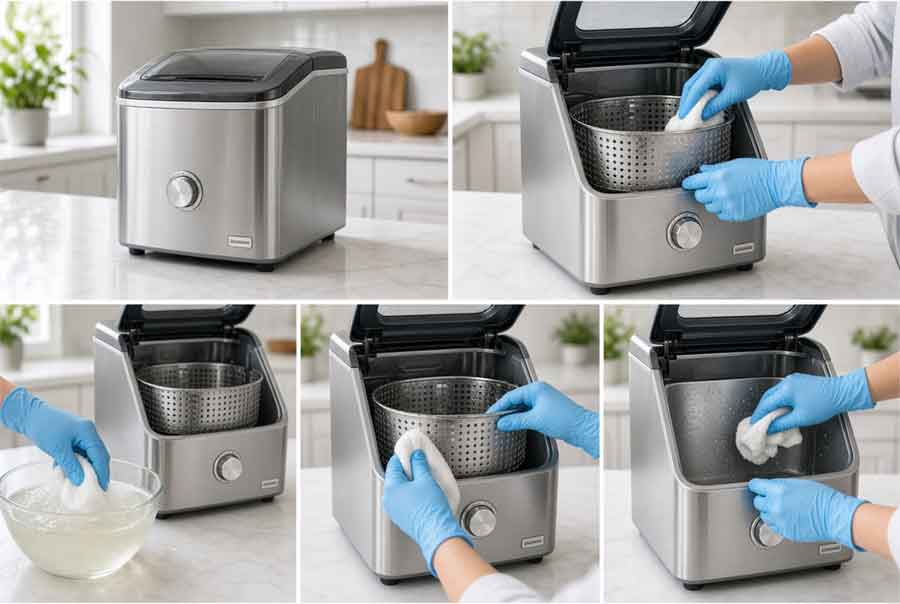 How to Clean Countertop Ice Maker image